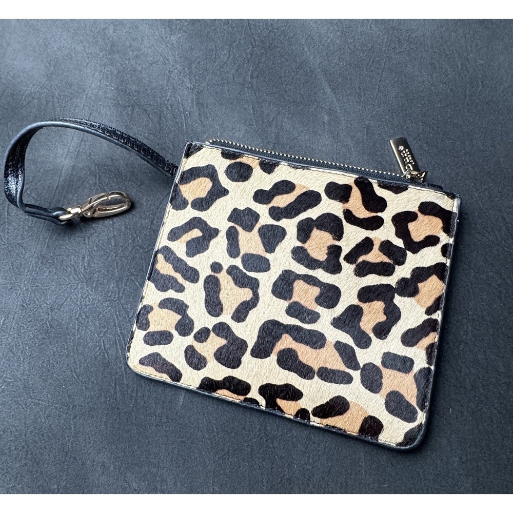Dune London‎ Leopard Print Clip-On Purse Wallet Accessory Bag Charm